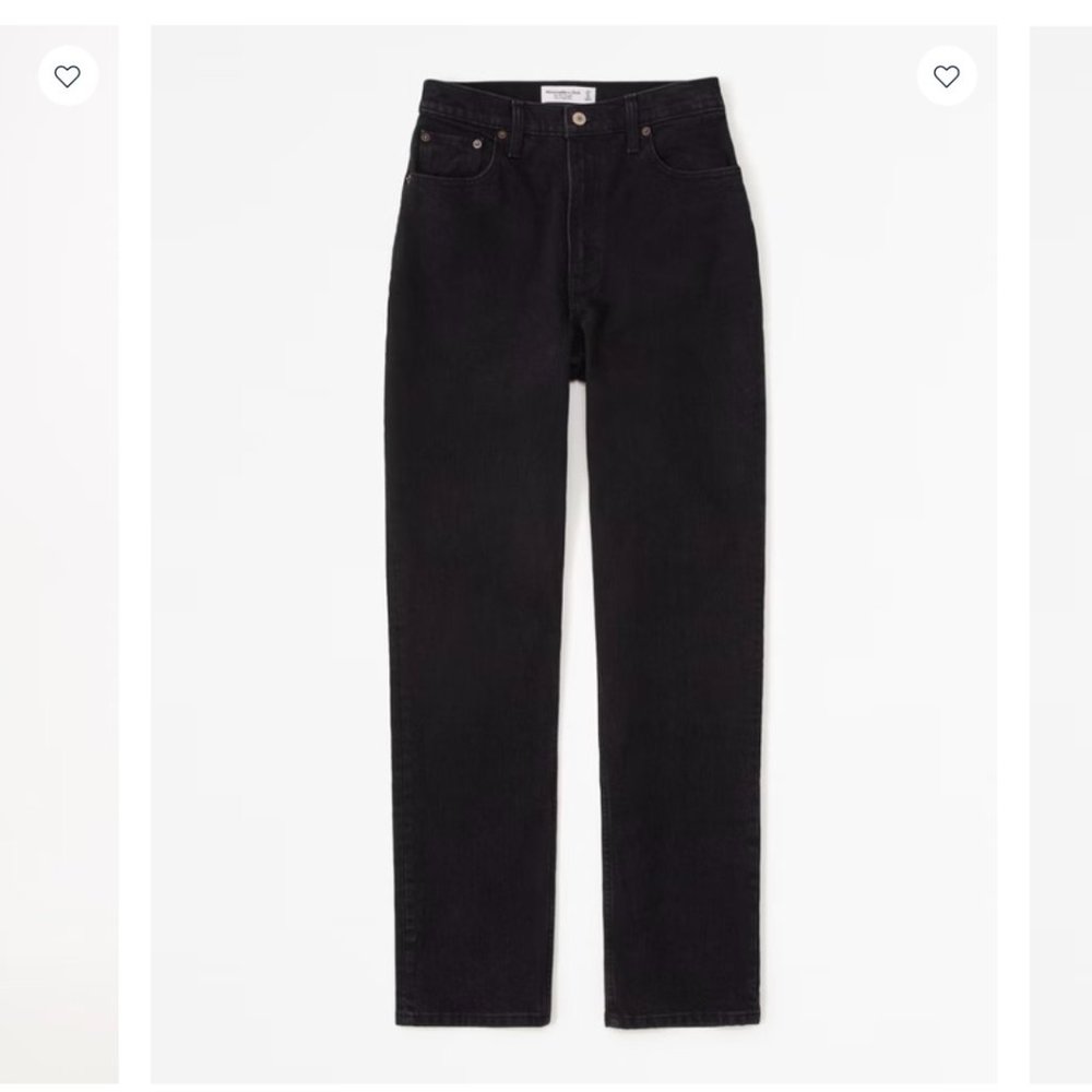 Abercrombie Black Jeans